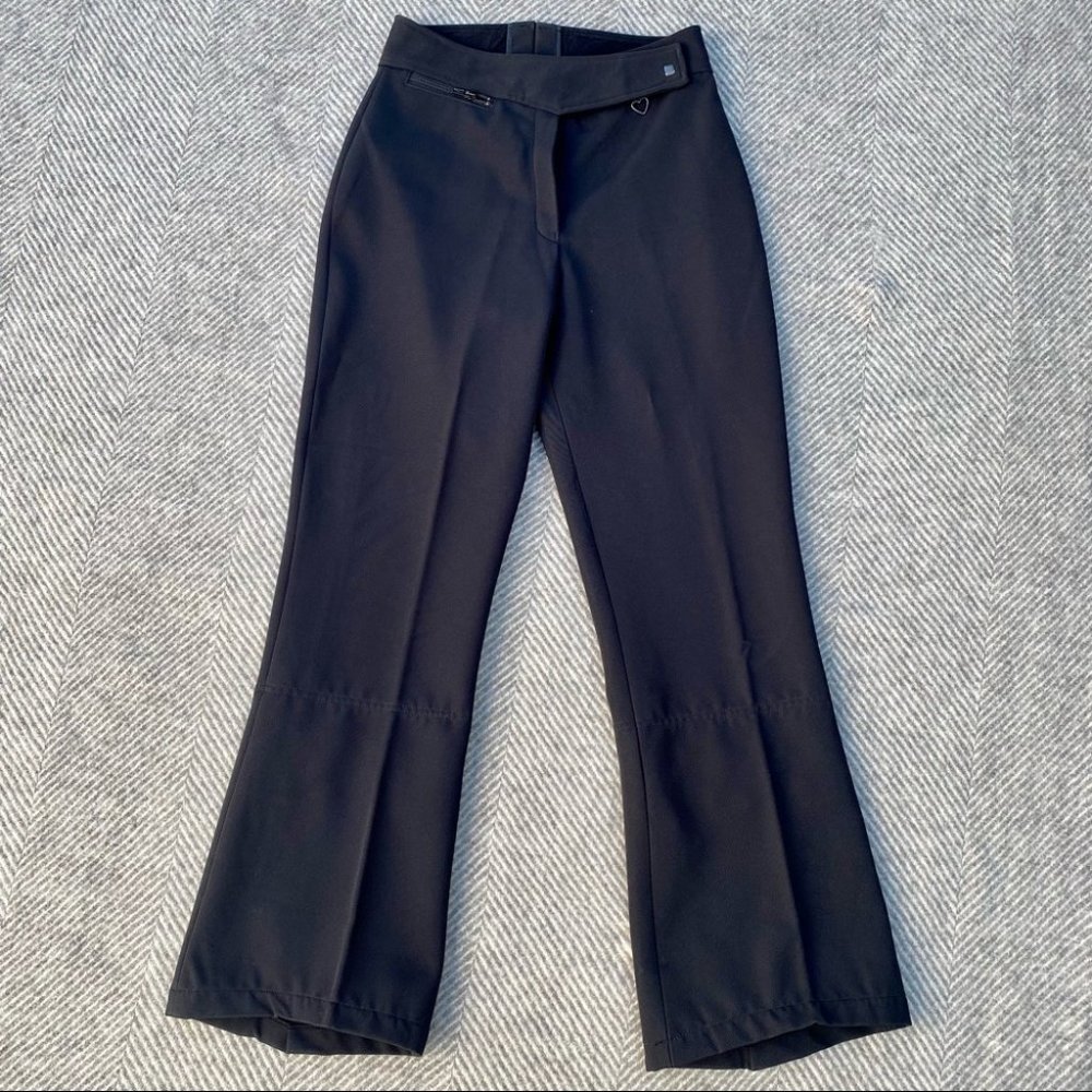 Obermeyer Womens Black Ski Snow Waterproof Insulated Pants Size 8 R W28”…